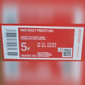 Nike React Presto (GS)